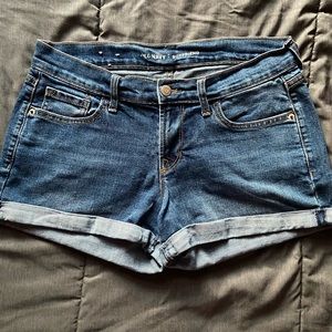 Boyfriend jean shorts
